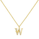 Colar Inicial com Borboleta – Prata 925 Banhada a Ouro 18k