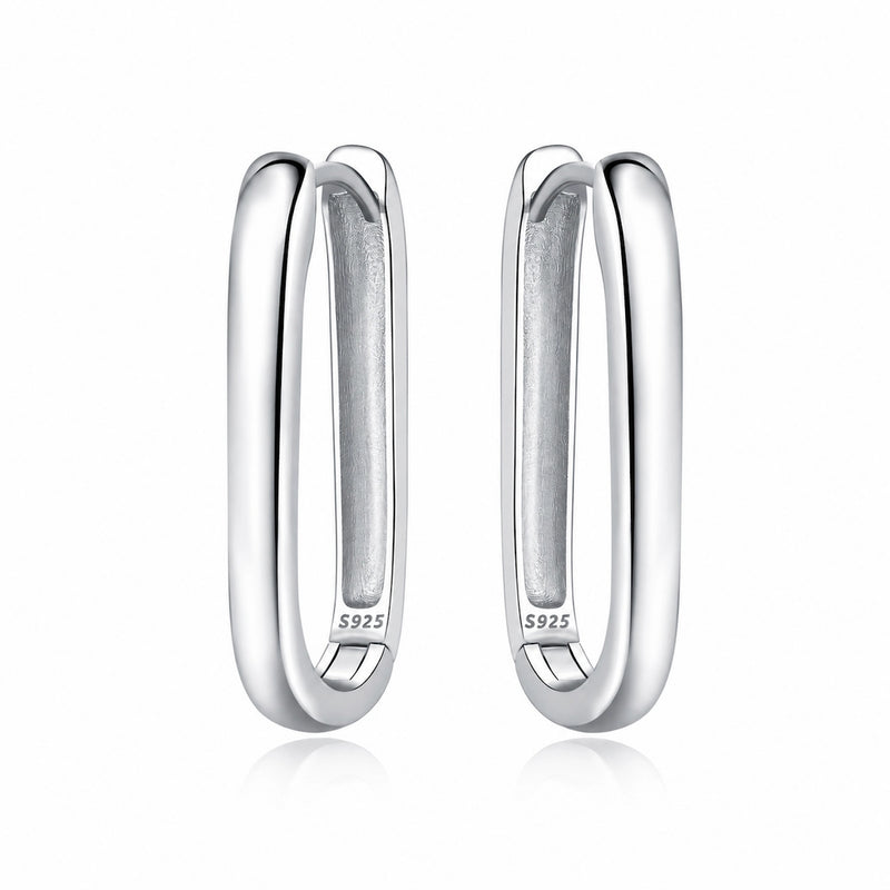 Brinco Élancé Oval — Prata 925